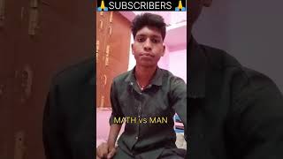 Math vs Man short funnyshorts ActorBoy [upl. by Holder]