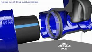 Montage dun robinetvanne EURO 20 BLUTOP avec un tube plastique [upl. by Carder]