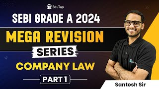 Revision Series for SEBI Grade A 2024  SEBI Paper 2 Practice MCQs  SEBI Exam Syllabus Preparation [upl. by Glenden]