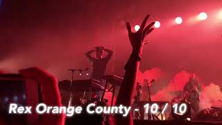 Rex Orange County  10  10 Live 127 Chicago [upl. by Judus480]