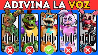 Adivina El Personaje De Five Nights At Freddy Por La Voz😃FNAF Quiz🐻Freddy🐻Foxy🦊Chica🐥Bonnie🐰Lefty🐻🖤 [upl. by Nash]