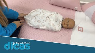 Ep5 pequenasdicas  Swaddler da Ergobaby  bybebé [upl. by Nnyllaf556]