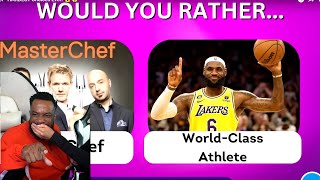 Would You Rather w My Baby Mama LOL  HARDEST Choices Ever [upl. by Eesak]