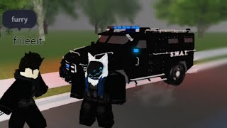 SWAT Team  Rensselaer County Beta ROBLOX [upl. by Aremus]