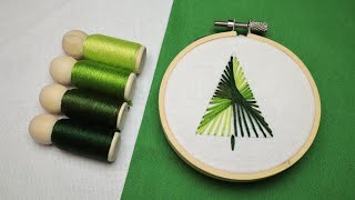 Hand Embroidery I Easy Tree 5 [upl. by Mulvihill152]