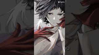 akutagawa ryunosuke bungostraydogs akutagawaryunosuke anime edit [upl. by Newfeld]