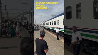 Vokzal tren istasyonu Semerkand [upl. by Amilas858]