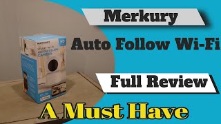 Merkury Smart WiFi Auto Follow Camera Review [upl. by Matt]