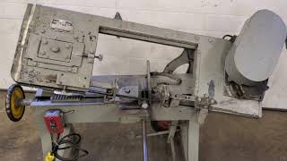 Wells 58B Horizontal Bandsaw [upl. by Marentic]