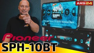 Pioneer SPH10BT Autoradio Test für Dein Smartphone  ARS24 [upl. by Sisely]