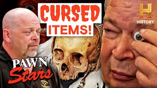 Pawn Stars SPOOKIEST HALLOWEEN ITEMS OF ALL TIME Mega Compilation [upl. by Dallman]