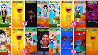 Ultra Masha Vs Montero Song Vs Talking Angela 2 Angela 1  Who is best 🤣Super Mega Battle Part 2 [upl. by Wivina]