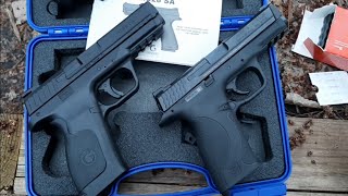 GIRSAN MC28 9MM REVIEW w SampW MP9 [upl. by Aisenat432]