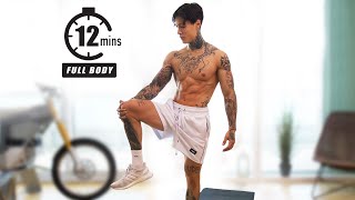 Complete 12 min Fat Burning Workout  Get Shredded [upl. by Anev]