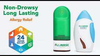 Flonase Allergy Relief Nasal Spray  How it Works and How to Use It [upl. by Ahsilak]