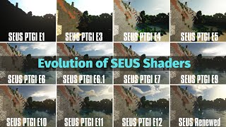 SEUS RayTracing Shaders Comparison  SEUS PTGI Evolution 1161 [upl. by Mcgannon874]