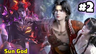 Sun God Conquer Demons World anime Part 2 Explained in Hindi  series like soul land [upl. by Yanahc]