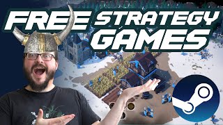 Top 10 Best FREE Strategy Games on Steam [upl. by Dorcus]