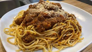 Sundried Spaghetti Meat Sauce Pasta  ALL YOU NEED IS A BLENDER [upl. by Garber233]