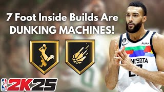 These 7 Foot Inside Center Builds Are MONSTROUS ON THE INTERIOR In NBA2K25 [upl. by Remmos]