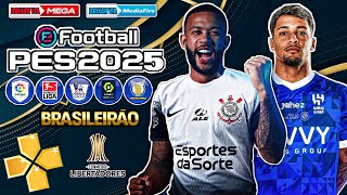 DOWNLOAD PES 2025 PPSSPP LINK DIRETO MEDIAFIRE [upl. by Rosemonde]