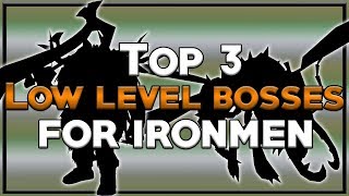 Top 3 Low Level Bosses for Ironmen  RS3 2017 [upl. by Ailegave]