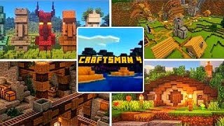 TOP 4 SEED in CRAFTSMAN 4  Village Seed  Diamond Seed  Mine Seed  Best Seed in Craftsman 4 [upl. by Ahk]