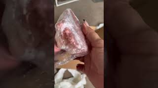 PInk Halite Crystal  Bespoke Crystals nz crystals crystalshop [upl. by Kile]