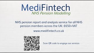 Medifintech NHS Pension specialists How we can help you with your NHS pension [upl. by Behka991]