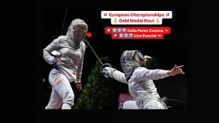 Euro Champs 2024 SWS  GOLD  Celia Perez Cuenca ESP v Liza Pusztai HUN [upl. by Salamanca]