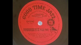 Firehouse Five Plus Two Lonesome Railroad Blues 1953 78 rpm [upl. by Solraced]