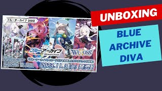 Blue Archive Collab in WIXOSS WIXOSS Booster Pack「ブルーアーカイブ DIVA」Unboxing Livestream [upl. by Widera]