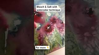 Poppies painting poppypainting watercolorpoppy viralart loosewatercolor [upl. by Elizabeth]