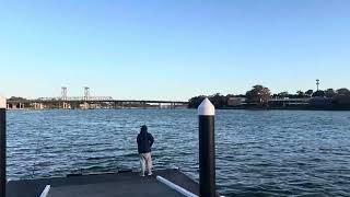 Meadowbank Ferry Station Water View [upl. by Hendel]