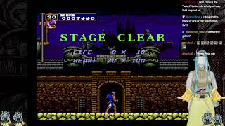 Castlevania Rondo Of Blood PC EngineWiiWare first time clear Classicvania Challenge 2024 [upl. by Will]