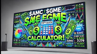 AMC GME CALCULATOR amp OPTIONS [upl. by Nelehyram846]