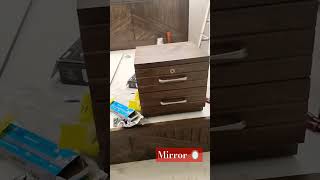 How to press mirror 🪞😔 technical furniture [upl. by Gnirps]