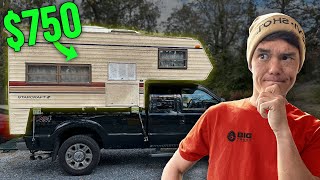 I bought the CHEAPEST Camper off of Facebook Marketplace [upl. by Hamlet]