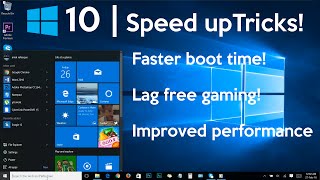 How to Speed Up Your Windows 10 Performance best settings [upl. by Sefton804]