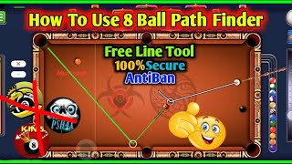 How To Use 8 Ball Path Finder Free Aim Tool 🔥 AntiBan Tool [upl. by Aketal512]