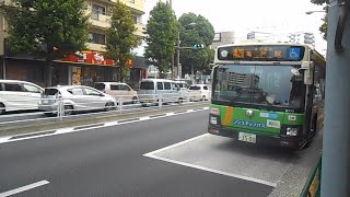 都営バスVB777号車みんくる25周年ステッカー亀29系統境川・西大島駅経由亀戸駅行き宇喜田発車シーン [upl. by Id631]