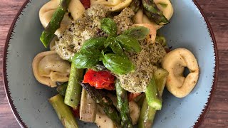 Tortellini Rezept mit Spinat  Vegane Wunder [upl. by Shelagh145]