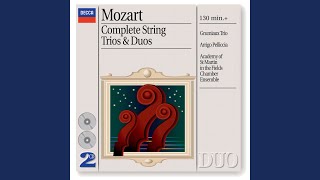 Mozart Divertimento for Violin Viola and Cello in E flat K563 2 Adagio [upl. by Silvio]