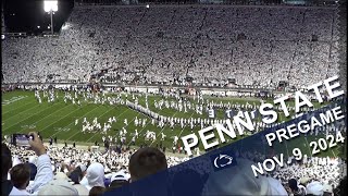 The Penn State Blue Band whiteout pregame show 1192024 [upl. by Means61]