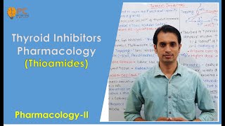 Thyroid Inhibitors Antithyroid Drugs Pharmacology Part 1 Thioamides [upl. by Heidi]