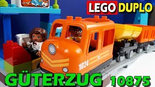 LEGO DUPLO GÜTERZUG 10875 Zusammenbau  Vorstellung  Tipps [upl. by Eetse]