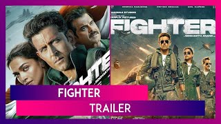 Fighter Trailer Hrithik Roshan amp Deepika Padukone Starrer Promises Intense Aerial Action [upl. by Peterec]