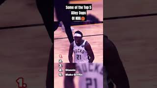 Some of the Top 5 alley oops of NBA nba nbahighlights basketball trendingshorts shorts viral [upl. by Ettie]