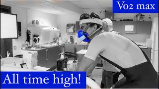 Lactate test amp Vo2 max in the LAB  All time high  Road to 2022 [upl. by Droffig]