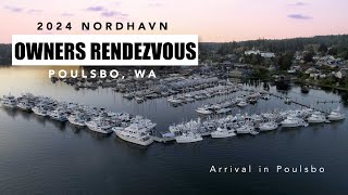 Nordhavn Owners Rendezvous Arrival in Poulsbo WA [upl. by Lyram]